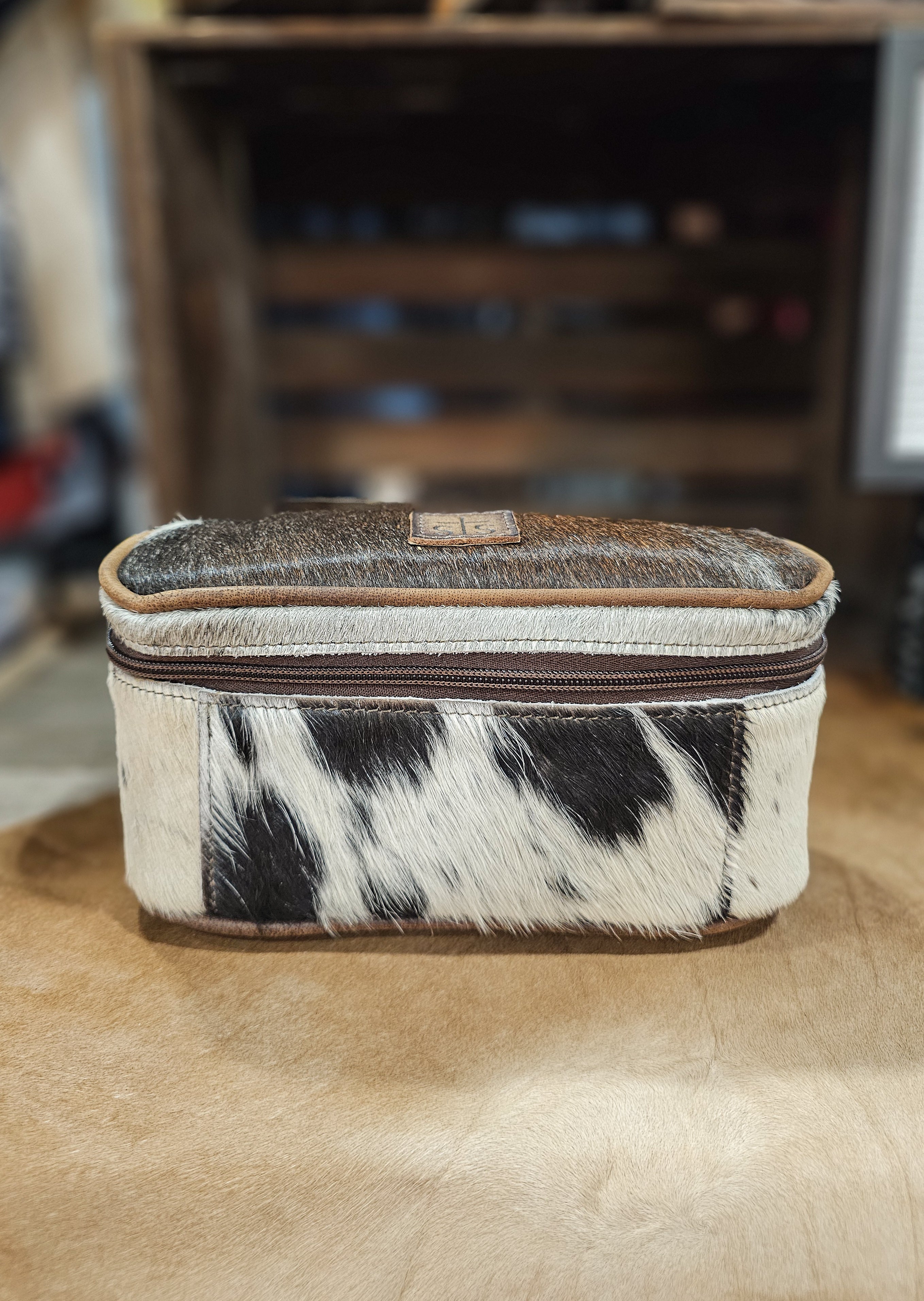 Cowhide Jewelry Organizer-Purses/Bags-Crooked Horn Company, Online Women's Fashion Boutique in San Tan Valley, Arizona 85140