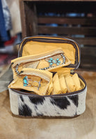 Cowhide Jewelry Organizer-Purses/Bags-Crooked Horn Company, Online Women's Fashion Boutique in San Tan Valley, Arizona 85140