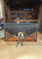 Guadalupe Cowhide Wallet-Purses/Bags-Crooked Horn Company, Online Women's Fashion Boutique in San Tan Valley, Arizona 85140