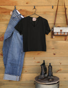 Amaya Top-Shirts-Crooked Horn Company, Online Women's Fashion Boutique in San Tan Valley, Arizona 85140