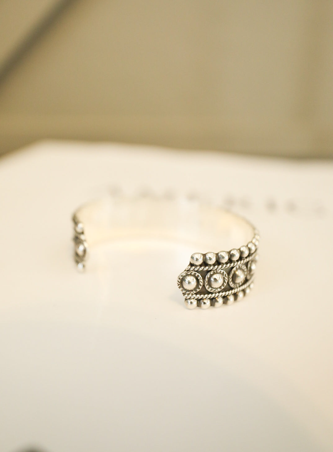 Triple Ball Cuff Bracelet-Jewelry-Crooked Horn Company, Online Women's Fashion Boutique in San Tan Valley, Arizona 85140