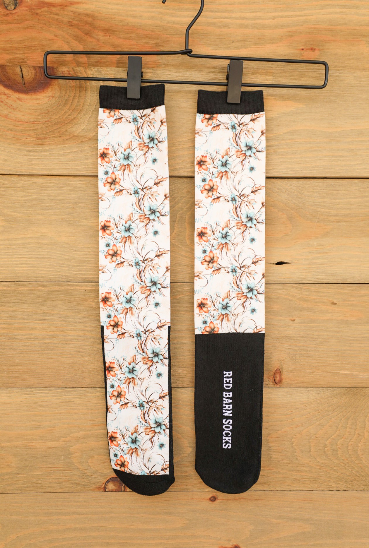 Cowgirl Blossoms Socks-Accessories-Crooked Horn Company, Online Women's Fashion Boutique in San Tan Valley, Arizona 85140