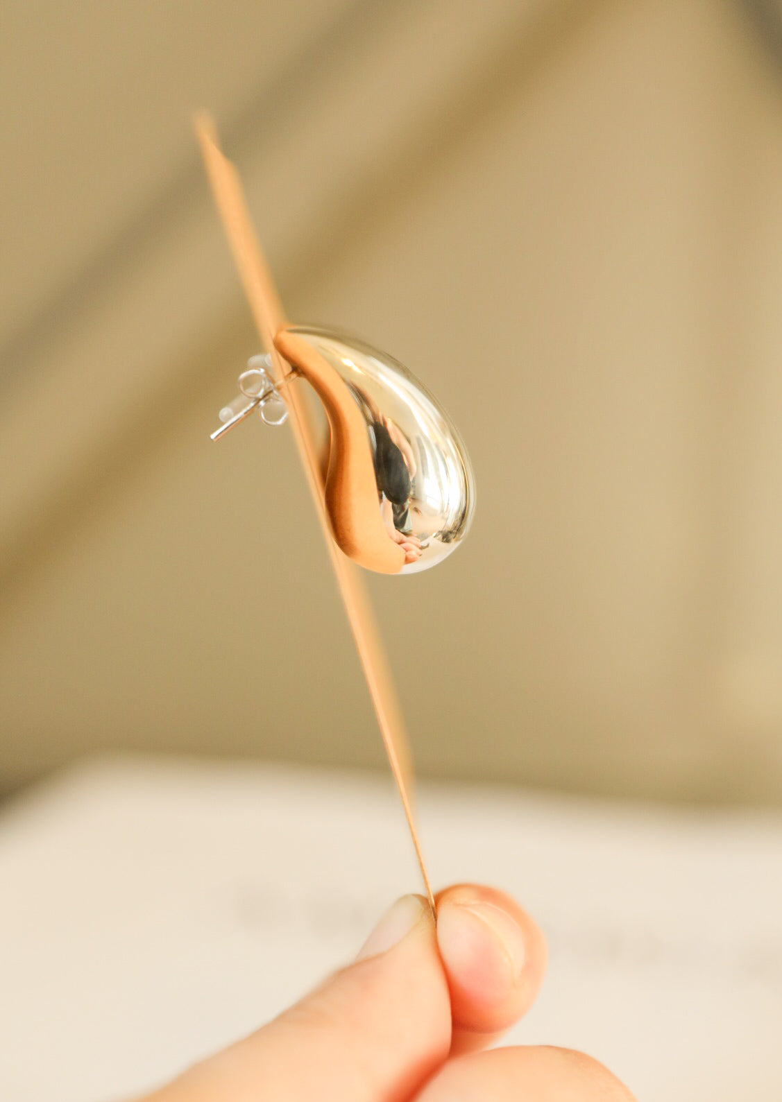 XLarge Chicago Bean Earrings-Jewelry-Crooked Horn Company, Online Women's Fashion Boutique in San Tan Valley, Arizona 85140