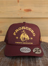 PRCA Maroon Hat-Accessories-Crooked Horn Company, Online Women's Fashion Boutique in San Tan Valley, Arizona 85140