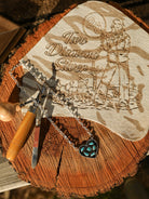 Shadow Heart Necklace II-Jewelry-Crooked Horn Company, Online Women's Fashion Boutique in San Tan Valley, Arizona 85140