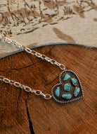 Shadow Heart Necklace II-Jewelry-Crooked Horn Company, Online Women's Fashion Boutique in San Tan Valley, Arizona 85140