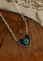 Shadow Heart Necklace-Jewelry-Crooked Horn Company, Online Women's Fashion Boutique in San Tan Valley, Arizona 85140