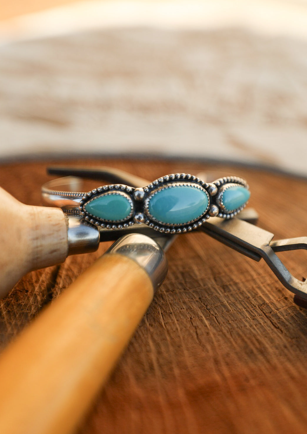 Sleeping Beauty Cuff-Jewelry-Crooked Horn Company, Online Women's Fashion Boutique in San Tan Valley, Arizona 85140