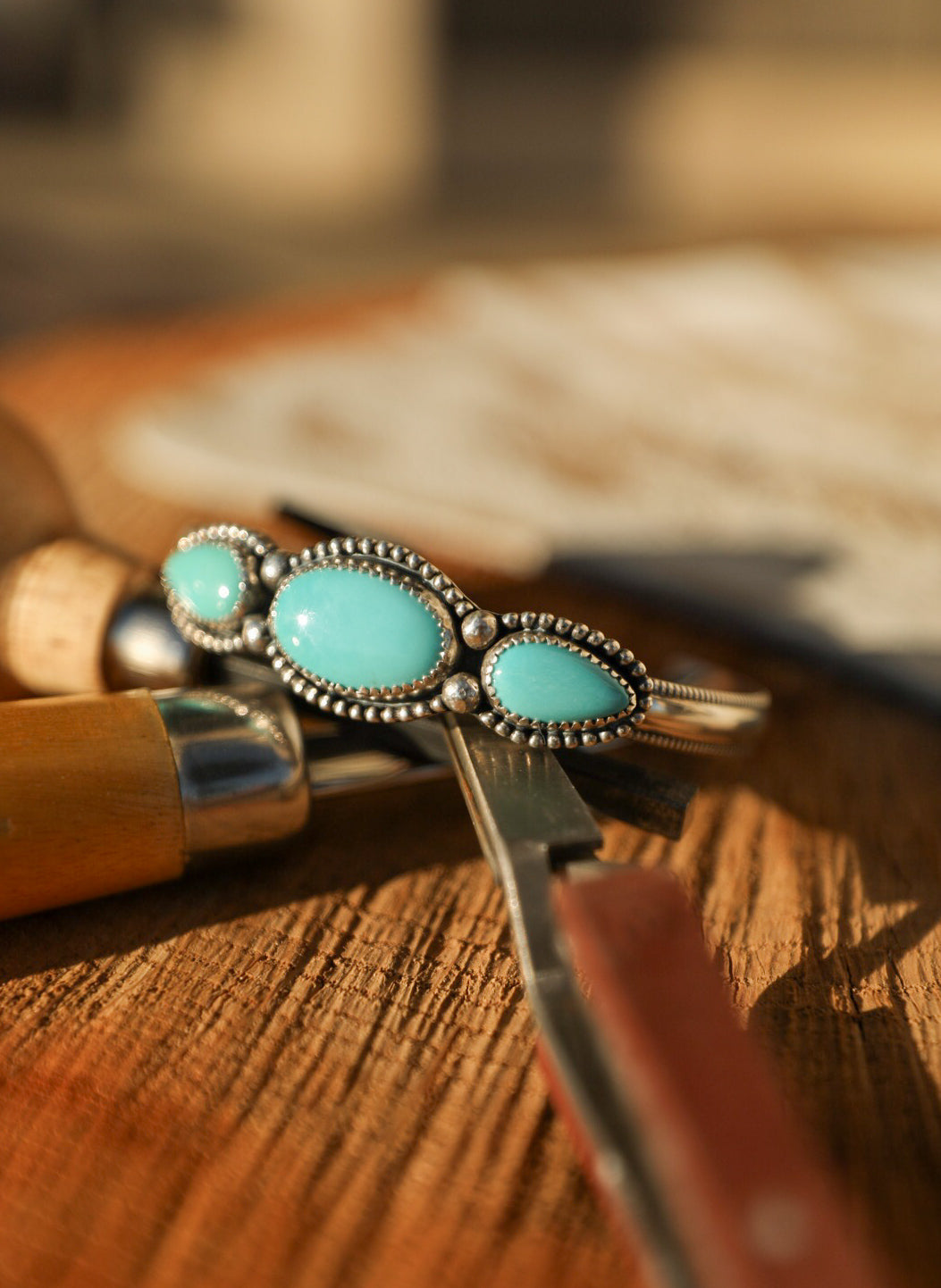 Sleeping Beauty Cuff-Jewelry-Crooked Horn Company, Online Women's Fashion Boutique in San Tan Valley, Arizona 85140