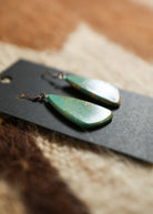 Turquoise Slab Earrings-Jewelry-Crooked Horn Company, Online Women's Fashion Boutique in San Tan Valley, Arizona 85140