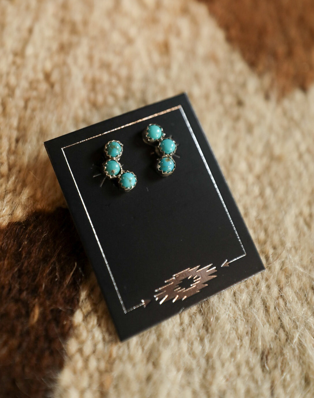 Small Triple Cluster Earrings-Jewelry-Crooked Horn Company, Online Women's Fashion Boutique in San Tan Valley, Arizona 85140