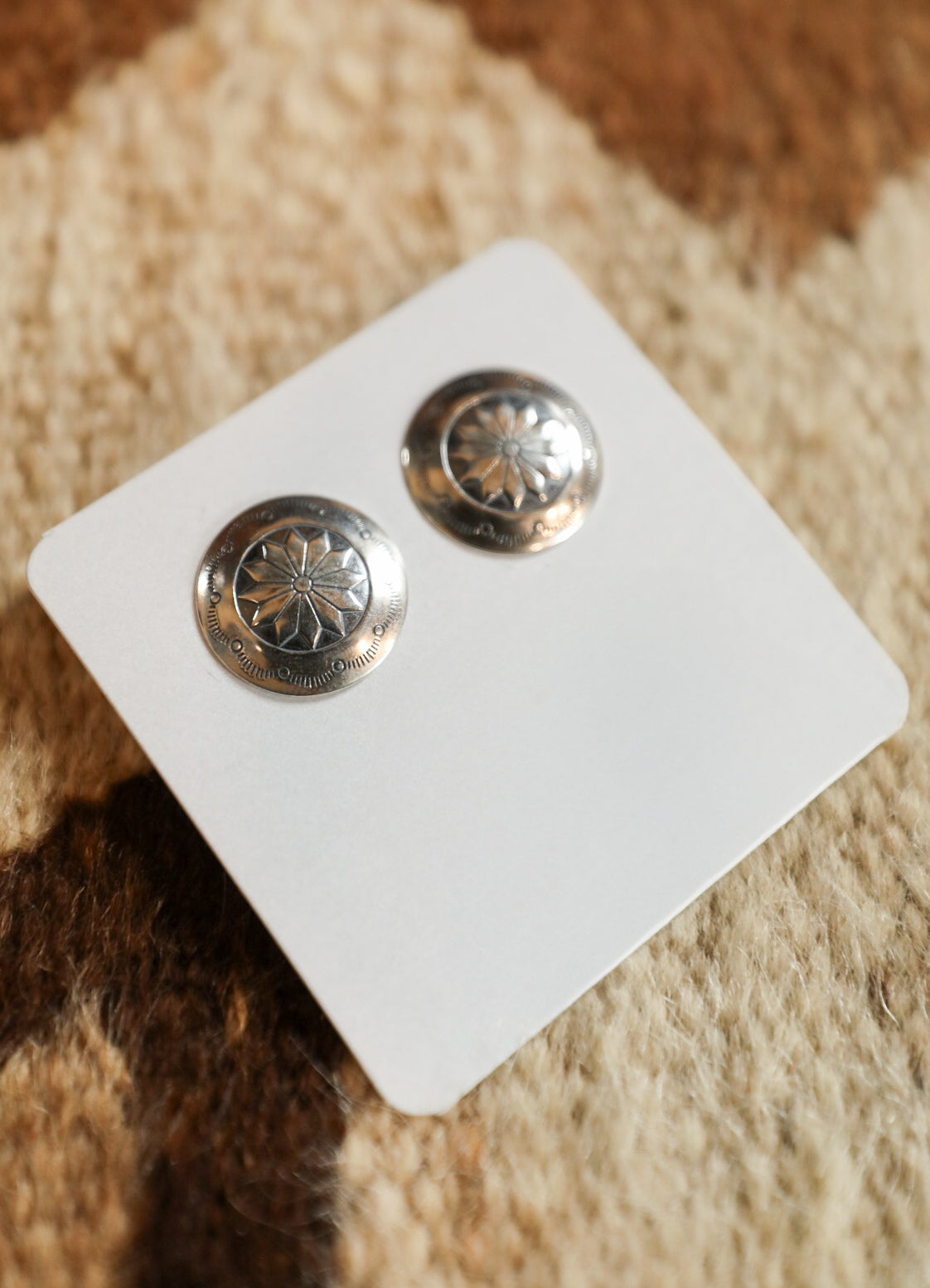 Navajo Rose II Earrings-Jewelry-Crooked Horn Company, Online Women's Fashion Boutique in San Tan Valley, Arizona 85140