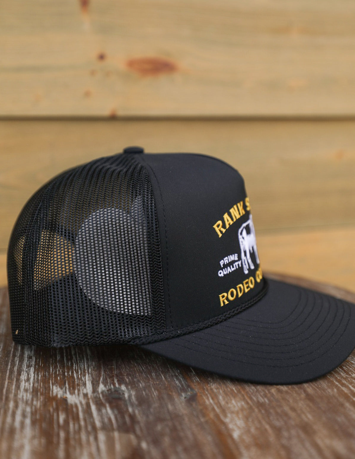 Rank Stock Black Hat-Accessories-Crooked Horn Company, Online Women's Fashion Boutique in San Tan Valley, Arizona 85140