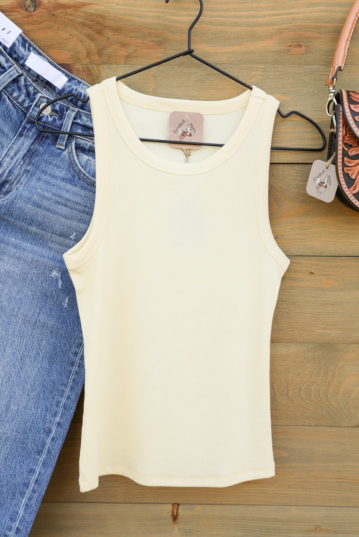 Edlin Tank-Shirts-Crooked Horn Company, Online Women's Fashion Boutique in San Tan Valley, Arizona 85140