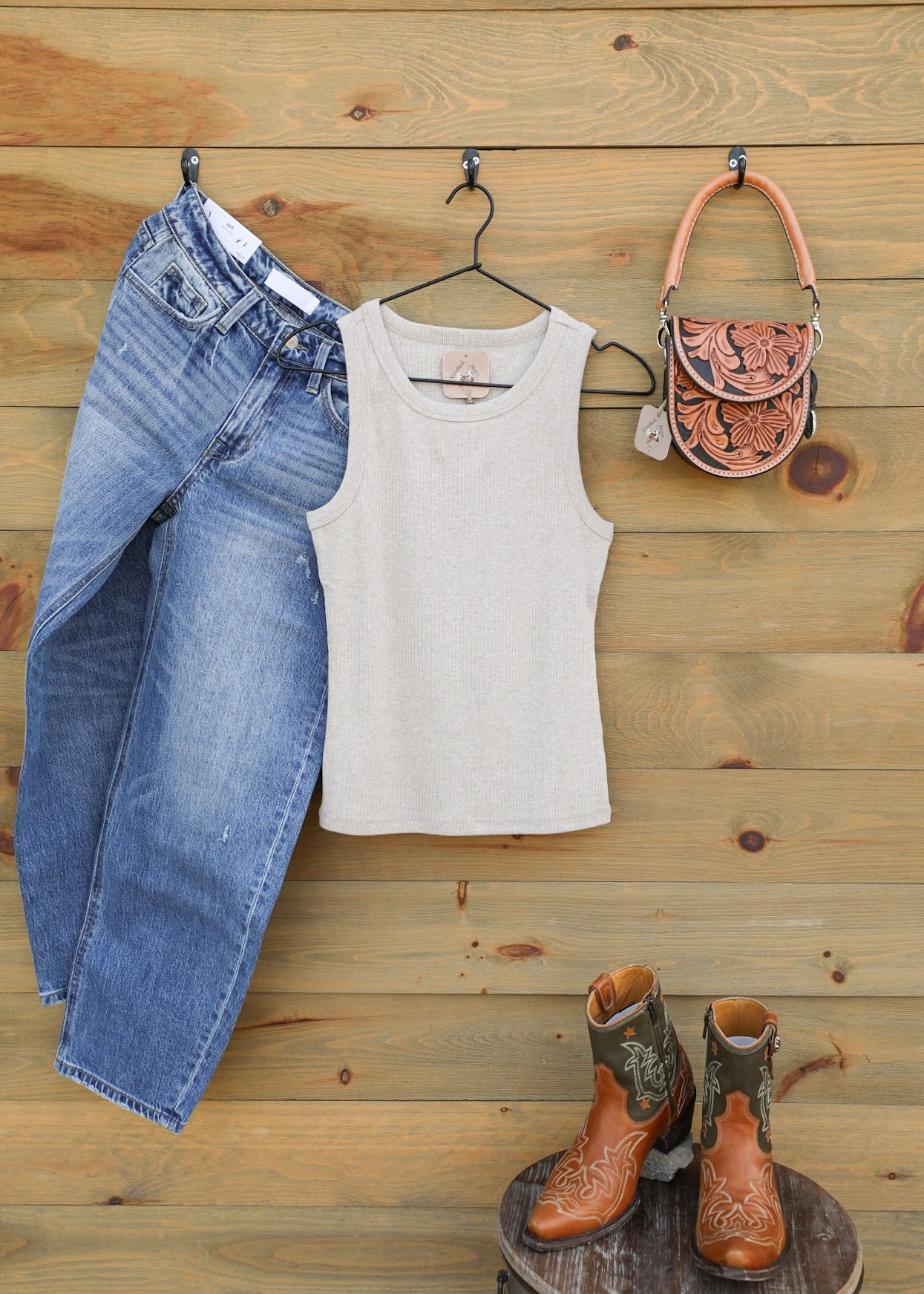 Edlin Tank-Shirts-Crooked Horn Company, Online Women's Fashion Boutique in San Tan Valley, Arizona 85140