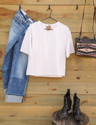 Marlee Top-Shirts-Crooked Horn Company, Online Women's Fashion Boutique in San Tan Valley, Arizona 85140