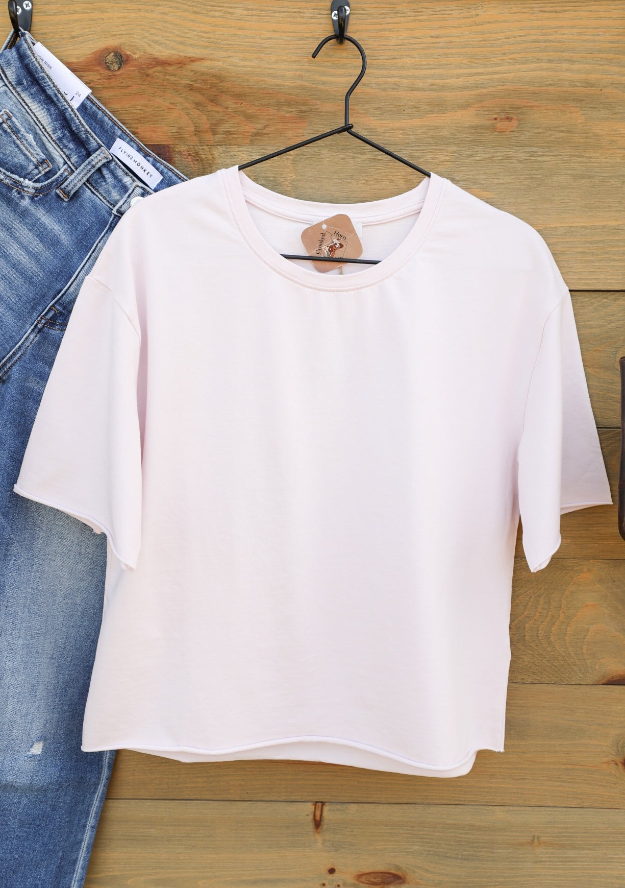 Marlee Top-Shirts-Crooked Horn Company, Online Women's Fashion Boutique in San Tan Valley, Arizona 85140