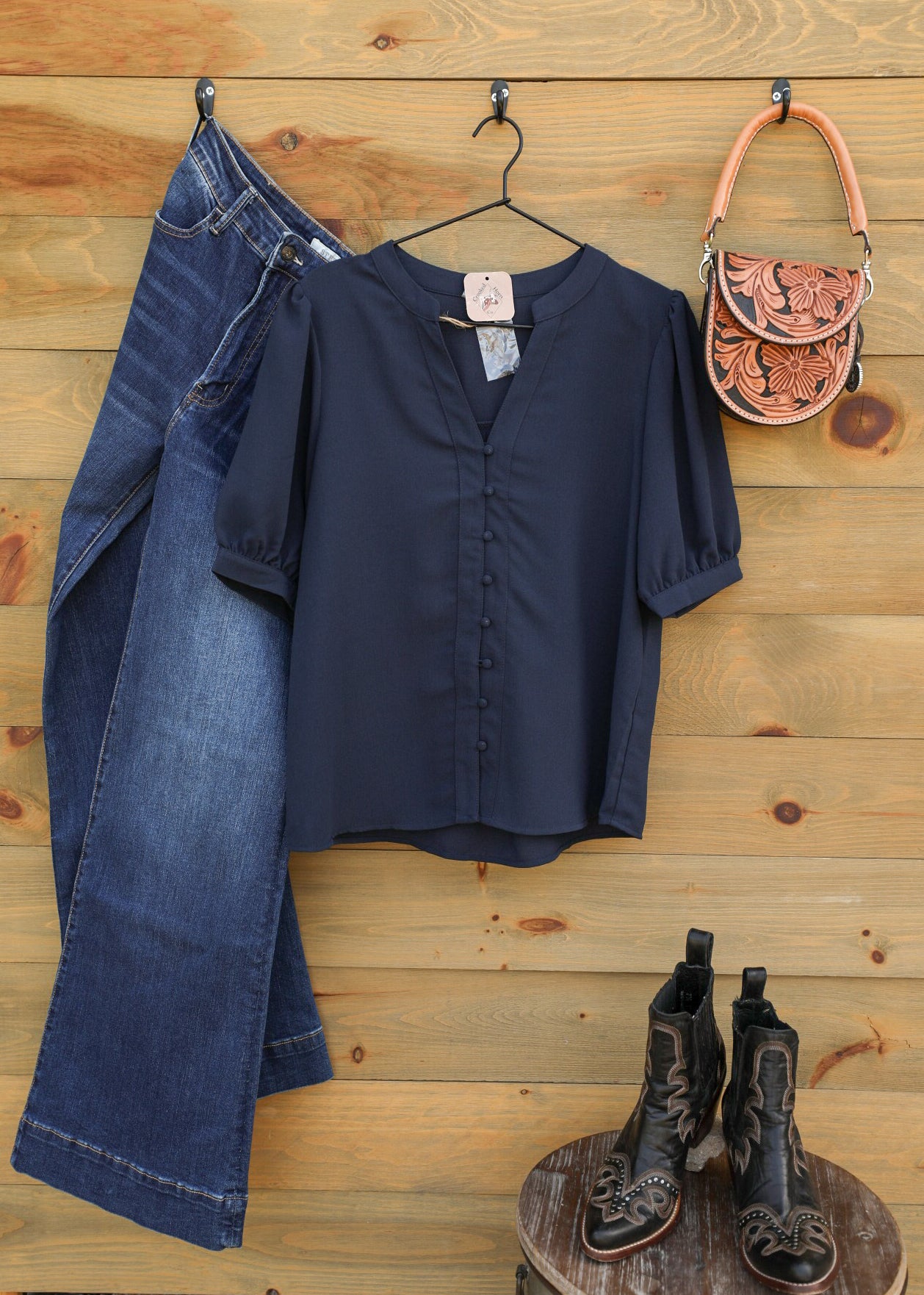 Philip Top-Crooked Horn Company, Online Women's Fashion Boutique in San Tan Valley, Arizona 85140