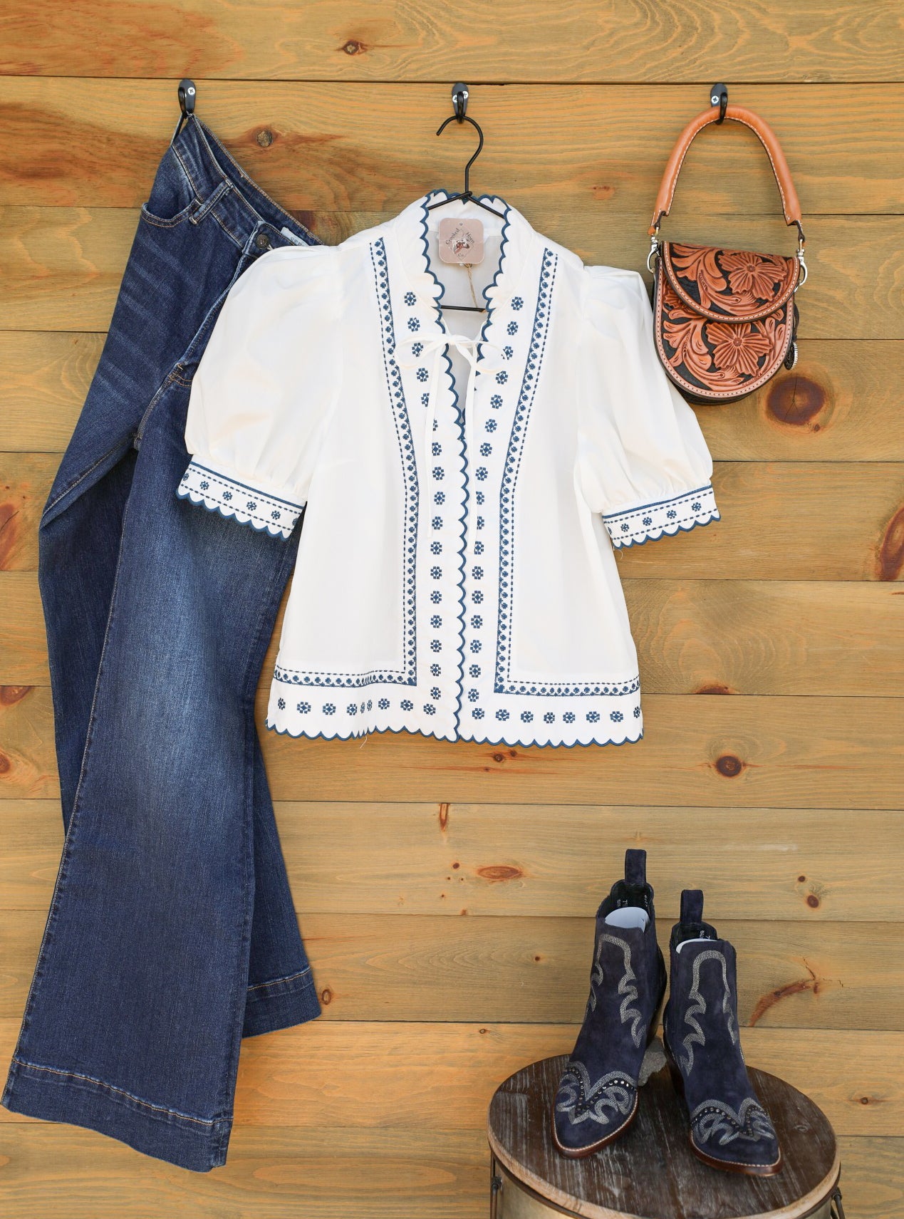 Alexandria Top-Shirts-Crooked Horn Company, Online Women's Fashion Boutique in San Tan Valley, Arizona 85140