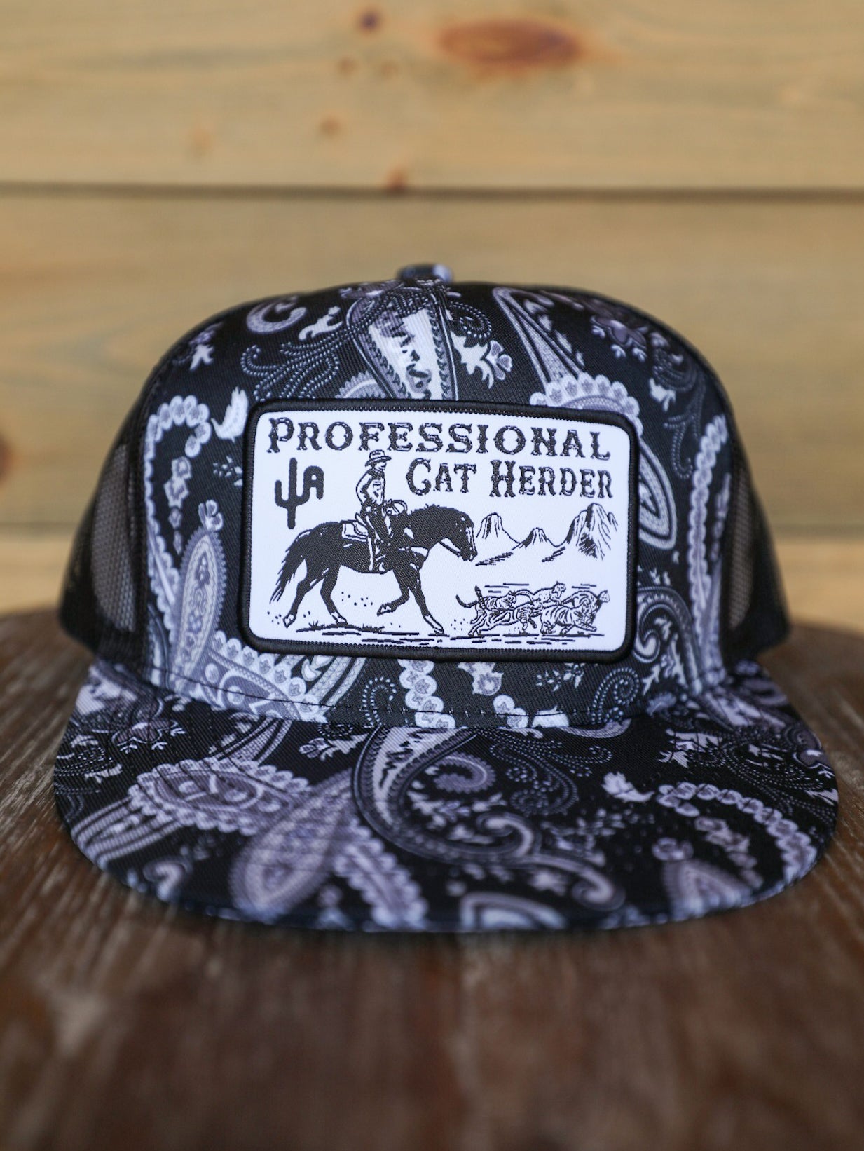 Cat Herder Aztec Hat-Accessories-Crooked Horn Company, Online Women's Fashion Boutique in San Tan Valley, Arizona 85140