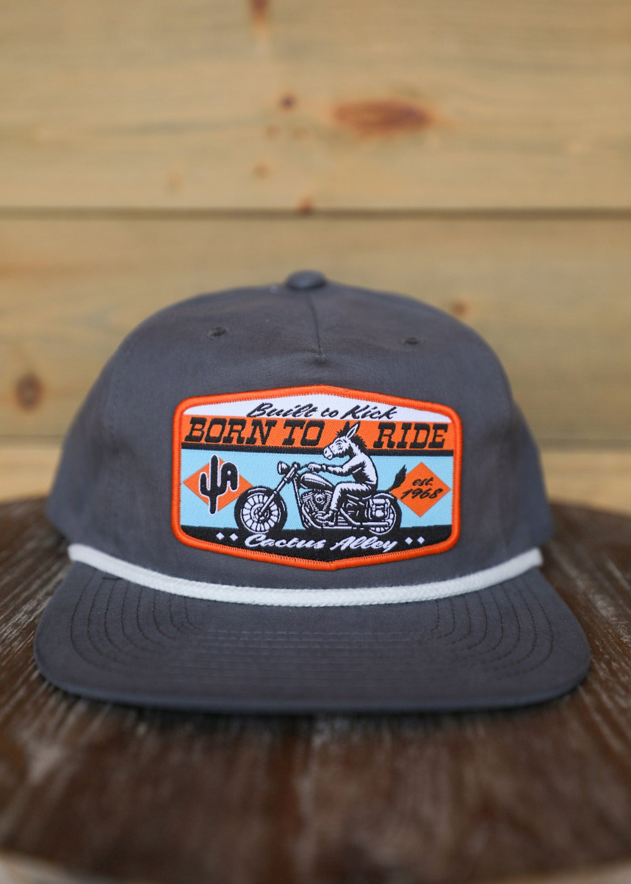 Born to Ride Hat-Accessories-Crooked Horn Company, Online Women's Fashion Boutique in San Tan Valley, Arizona 85140