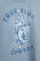 True Blue Cowboy Tee-Crooked Horn Company, Online Women's Fashion Boutique in San Tan Valley, Arizona 85140