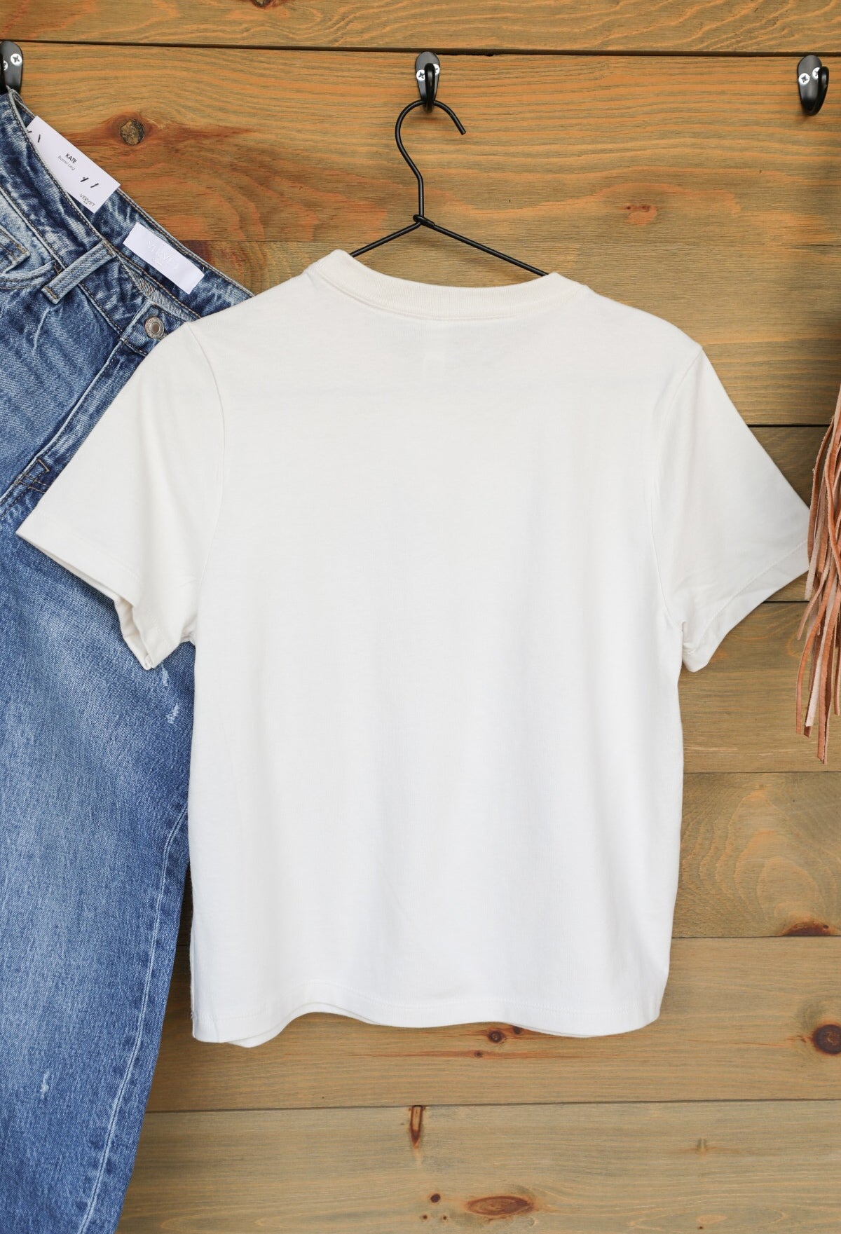 Yippie Ki Yay Star Tee-Crooked Horn Company, Online Women's Fashion Boutique in San Tan Valley, Arizona 85140