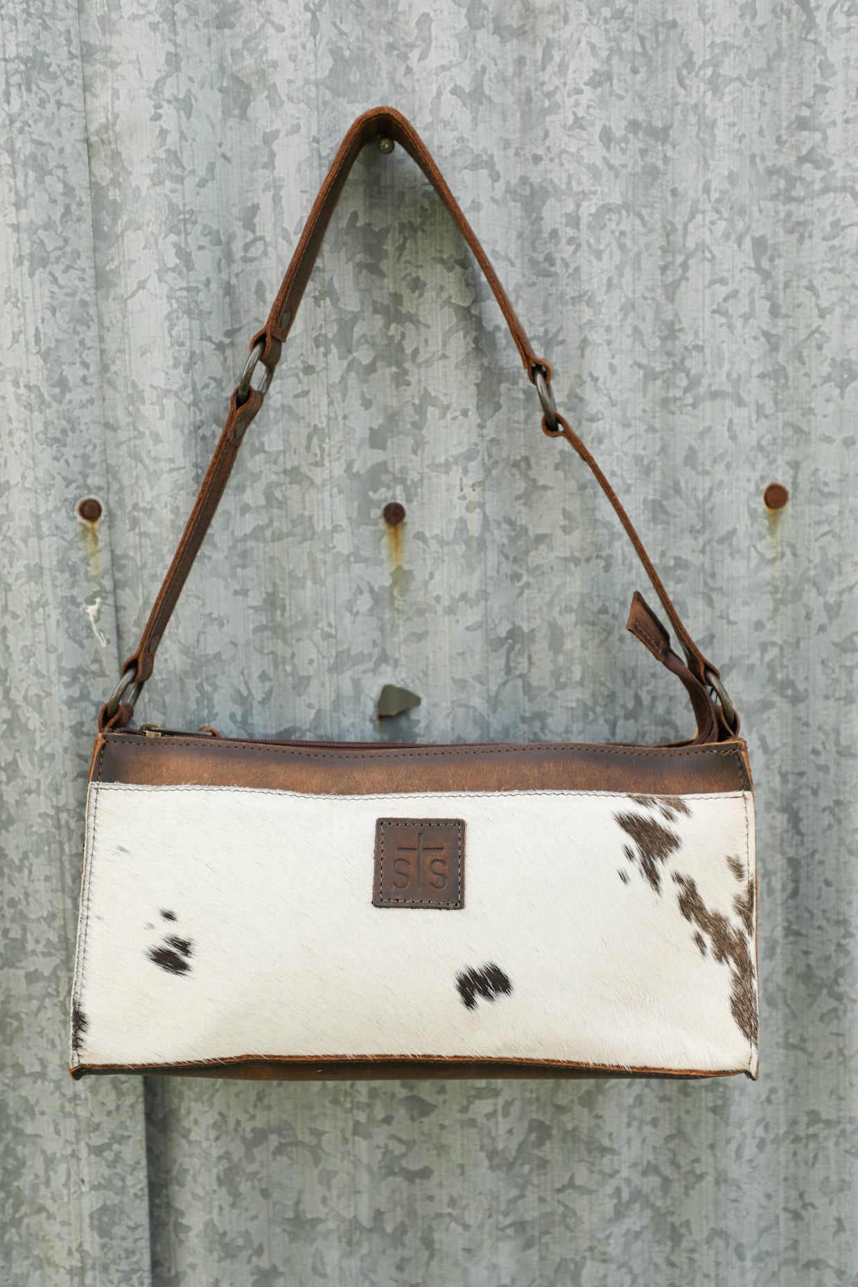 Cowhide Bailey Bag-Purses/Bags-Crooked Horn Company, Online Women's Fashion Boutique in San Tan Valley, Arizona 85140