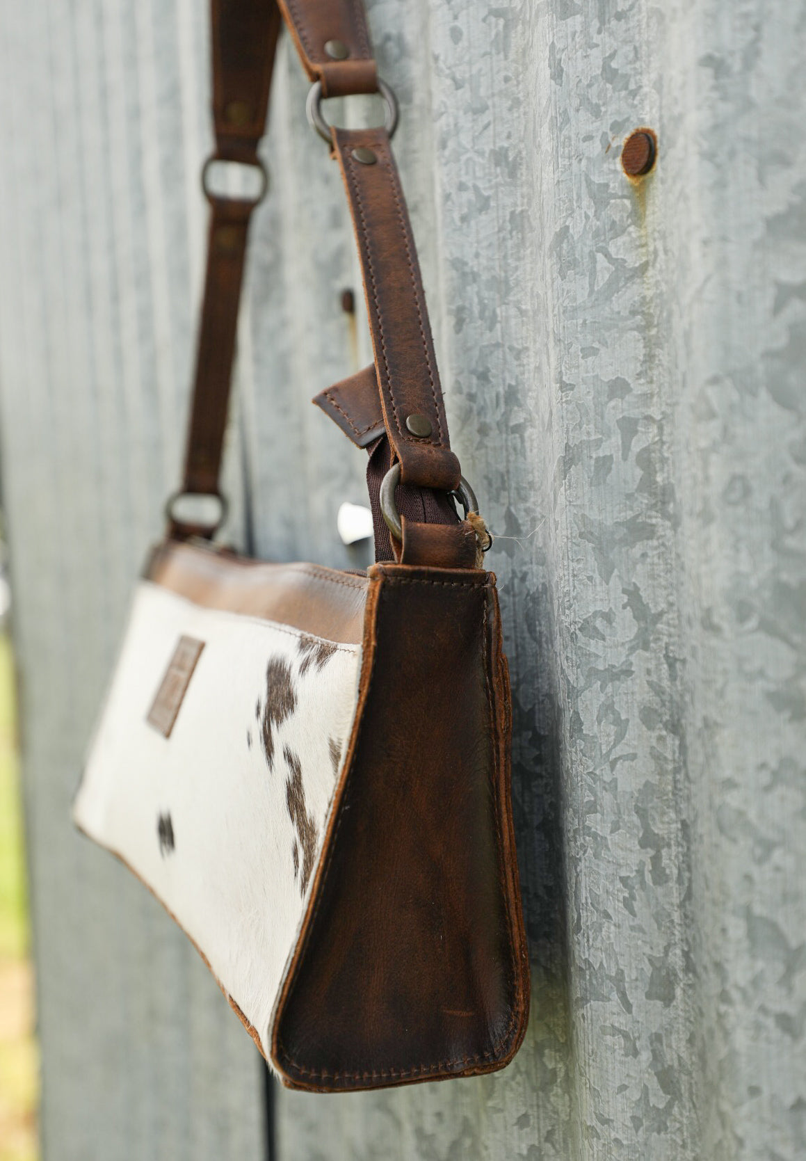 Cowhide Bailey Bag-Purses/Bags-Crooked Horn Company, Online Women's Fashion Boutique in San Tan Valley, Arizona 85140