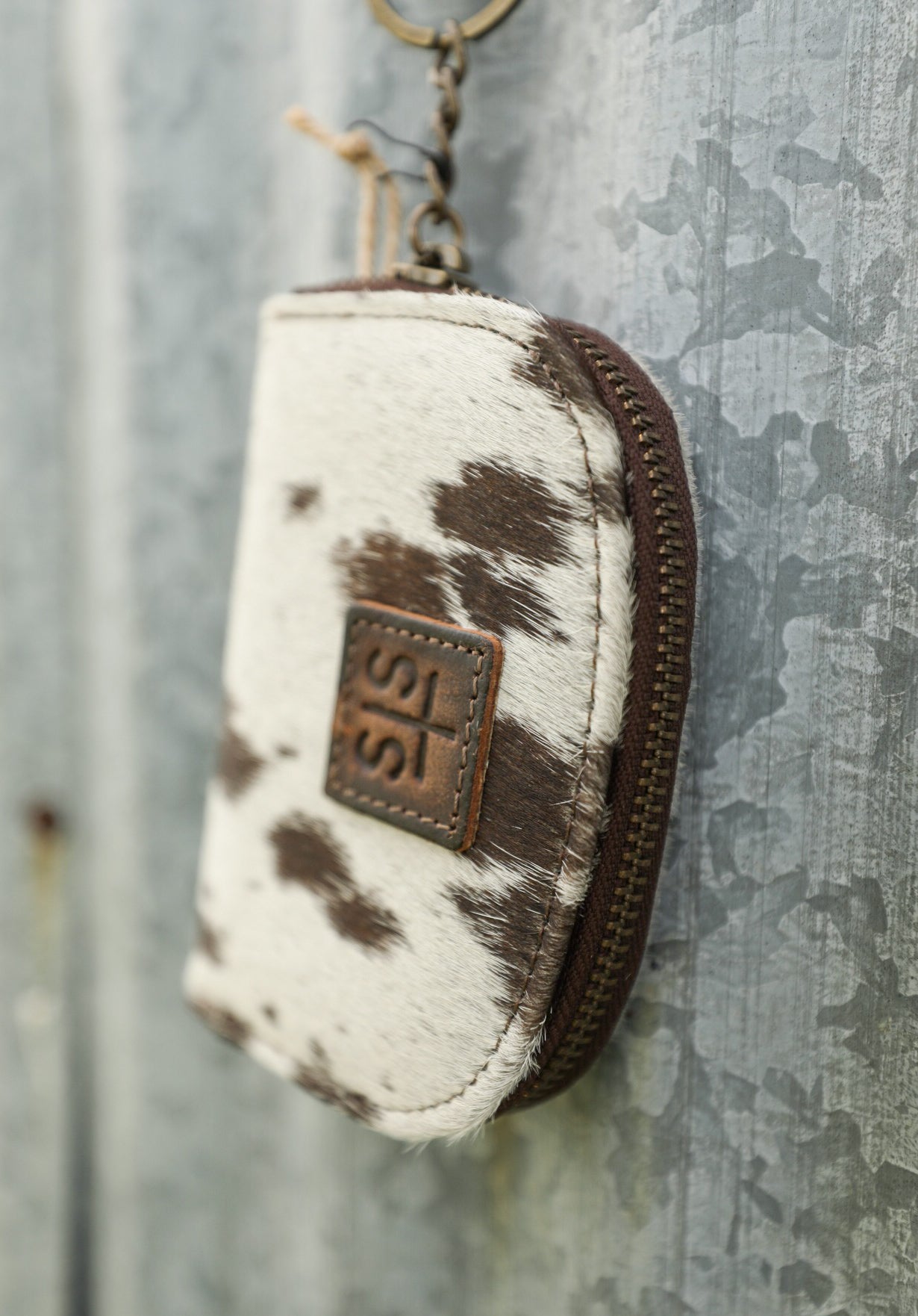 Cowhide Adlee Wallet-Purses/Bags-Crooked Horn Company, Online Women's Fashion Boutique in San Tan Valley, Arizona 85140