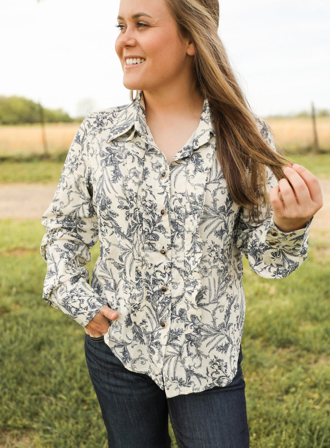 McLaughlin Top-Shirts-Crooked Horn Company, Online Women's Fashion Boutique in San Tan Valley, Arizona 85140