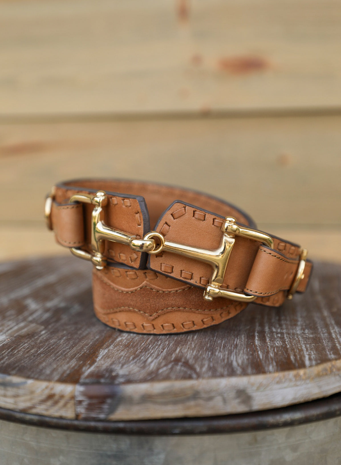 Snaffle Bit Belt-Accessories-Crooked Horn Company, Online Women's Fashion Boutique in San Tan Valley, Arizona 85140