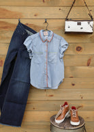 Herreid Top-Shirts-Crooked Horn Company, Online Women's Fashion Boutique in San Tan Valley, Arizona 85140
