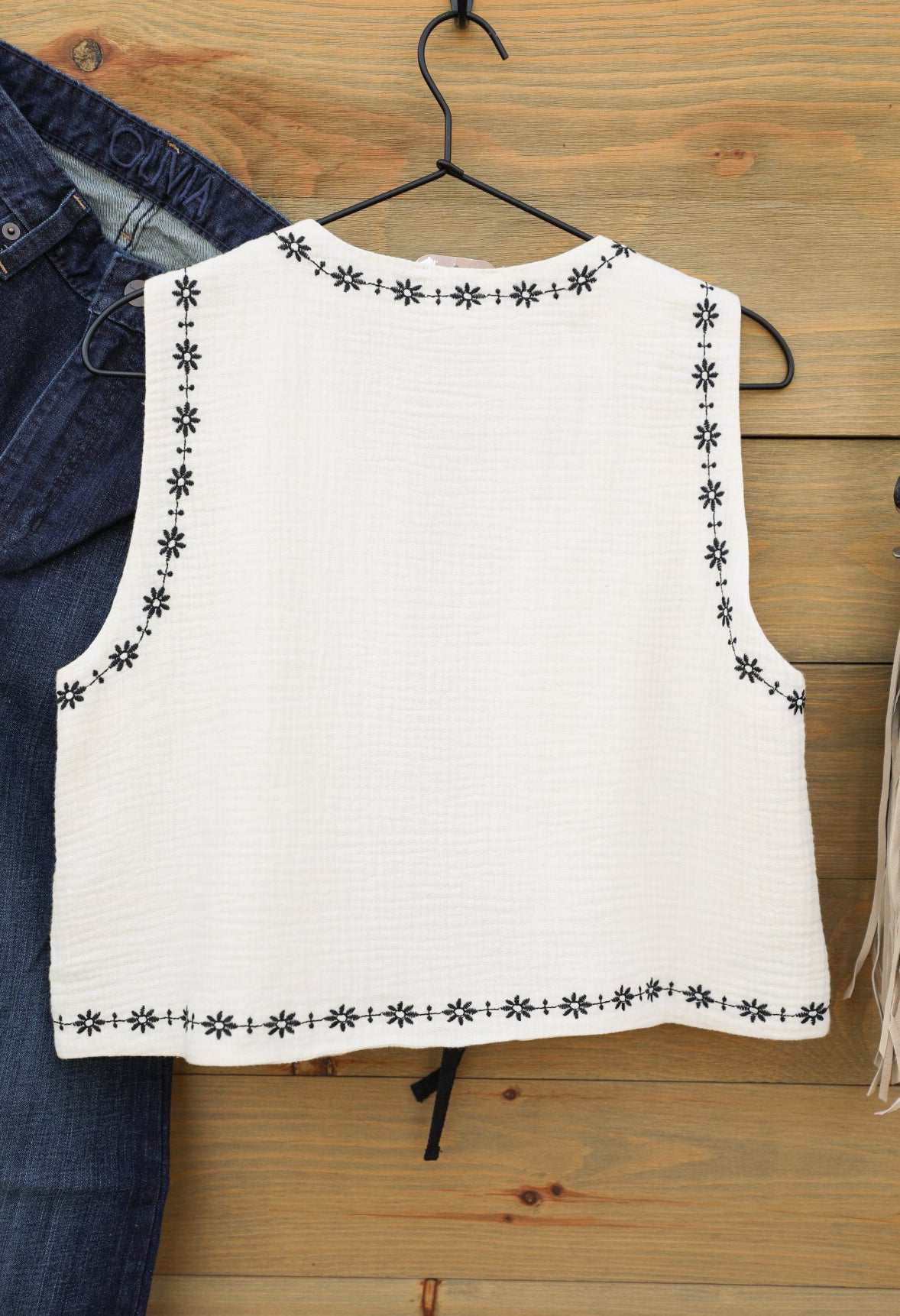 Irene Vest-Shirts-Crooked Horn Company, Online Women's Fashion Boutique in San Tan Valley, Arizona 85140