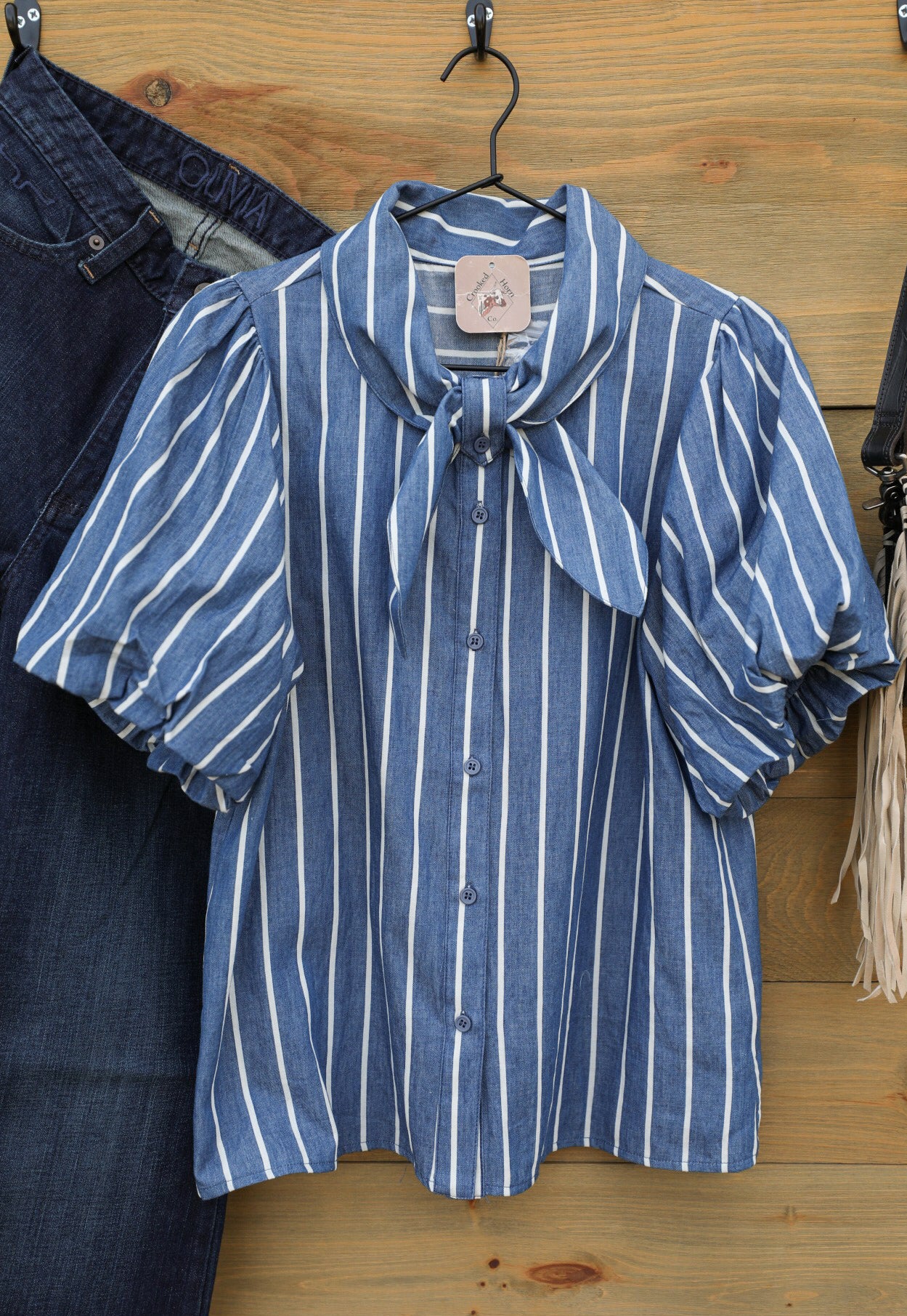 Presho Top-Shirts-Crooked Horn Company, Online Women's Fashion Boutique in San Tan Valley, Arizona 85140