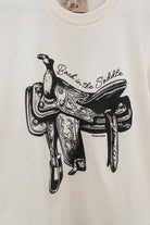 Back in the Saddle Tee-Graphic Tee-Crooked Horn Company, Online Women's Fashion Boutique in San Tan Valley, Arizona 85140