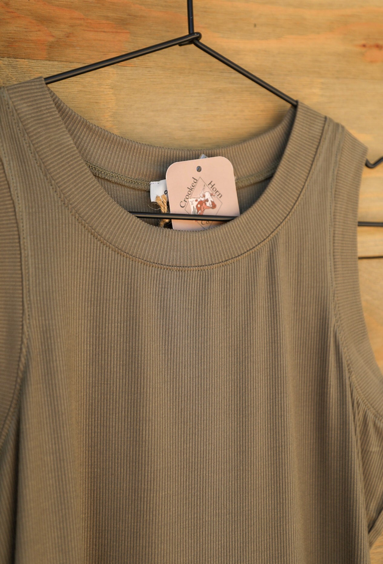 Cleo Tank Top Vineyard-Shirts-Crooked Horn Company, Online Women's Fashion Boutique in San Tan Valley, Arizona 85140