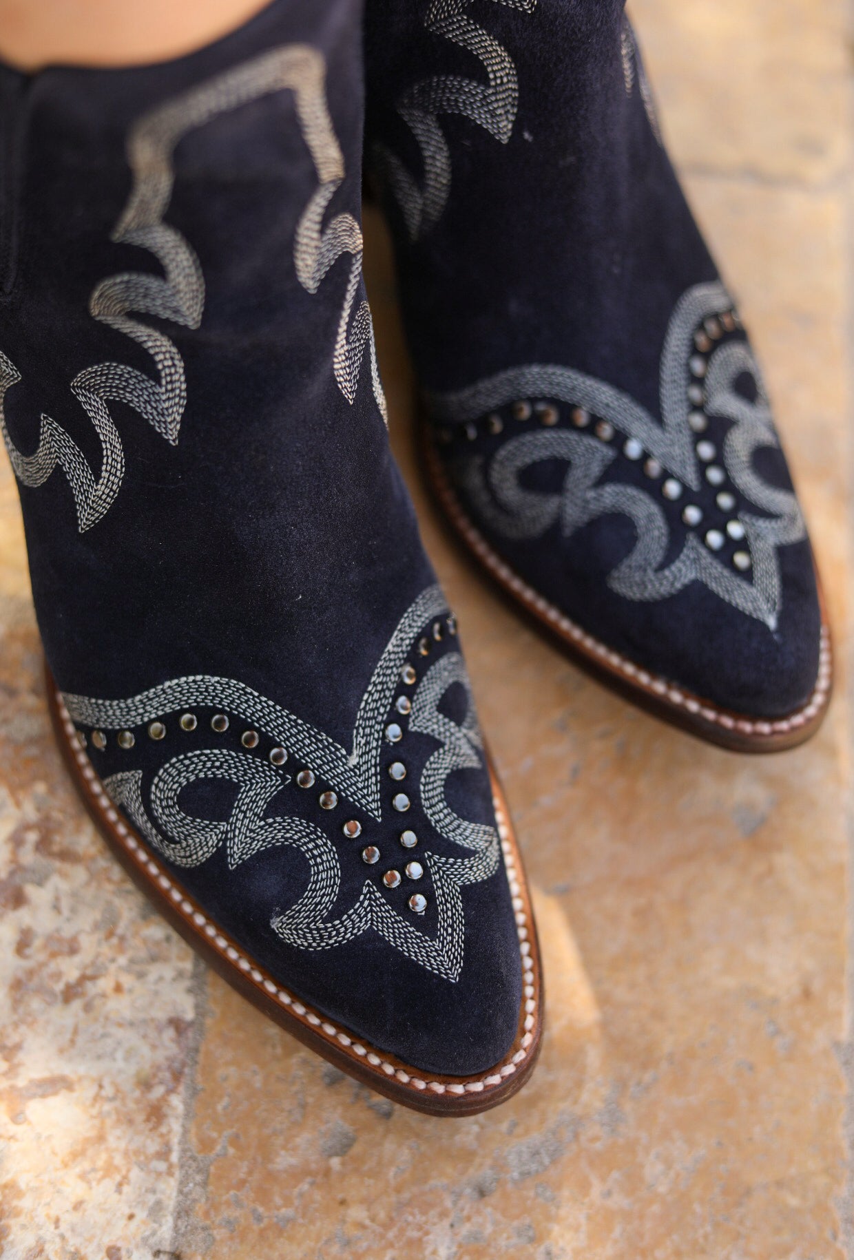 Blue Sage Bootie-Boots-Crooked Horn Company, Online Women's Fashion Boutique in San Tan Valley, Arizona 85140