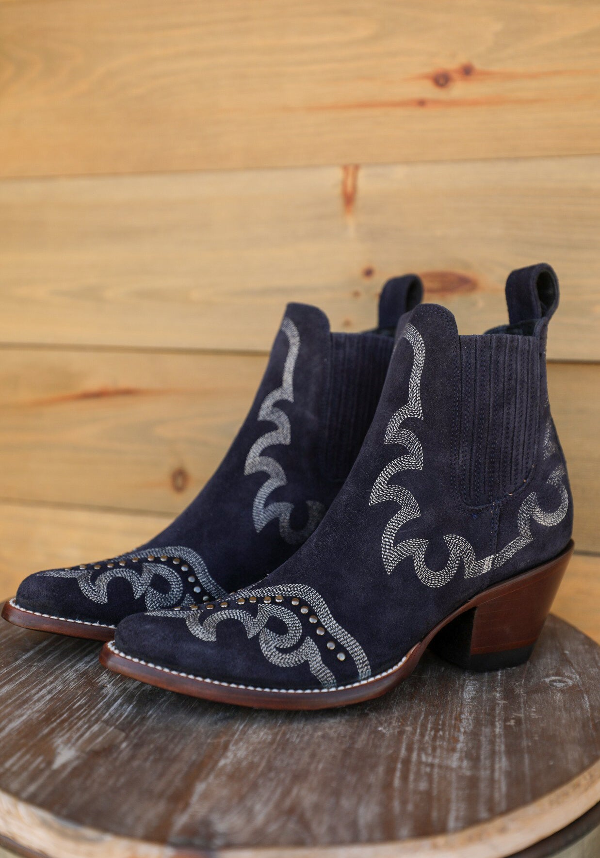 Blue Sage Bootie-Boots-Crooked Horn Company, Online Women's Fashion Boutique in San Tan Valley, Arizona 85140