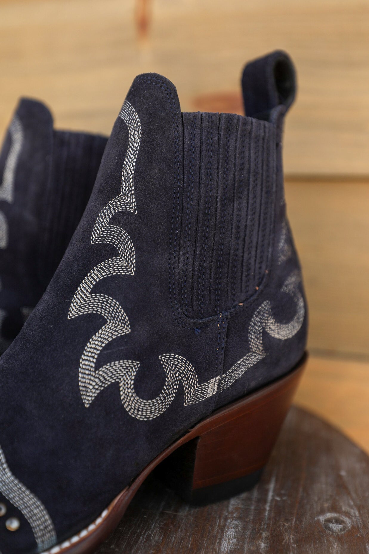 Exclusive Blue Sage Old Gringo Shay Navy Blue Bootie | Crooked Horn Co 8.5 Exclusive Blue Sage Old Gringo Shay Navy Blue Bootie | Crooked Horn Co 8.5