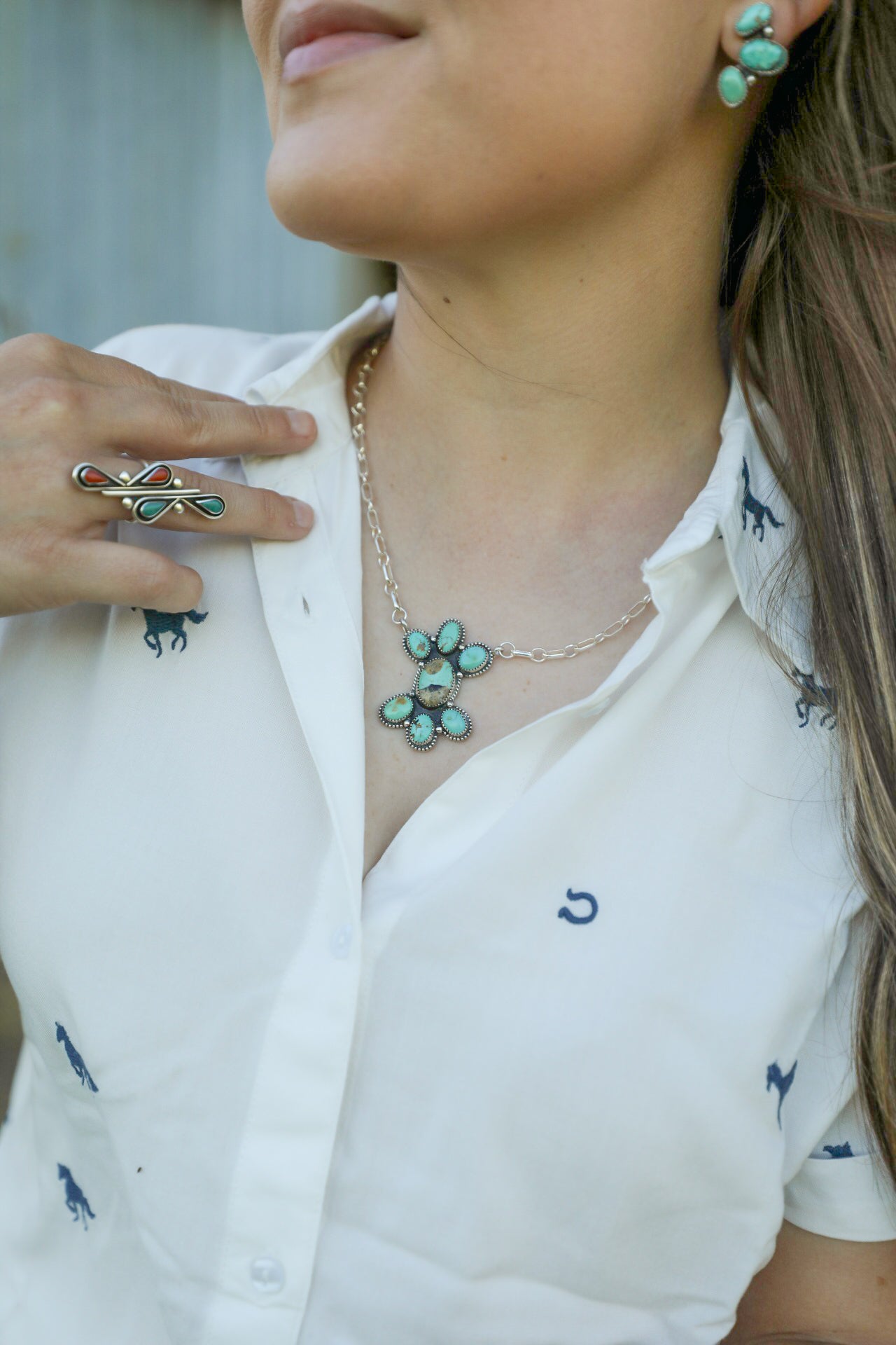 Leola Necklace-Jewelry-Crooked Horn Company, Online Women's Fashion Boutique in San Tan Valley, Arizona 85140