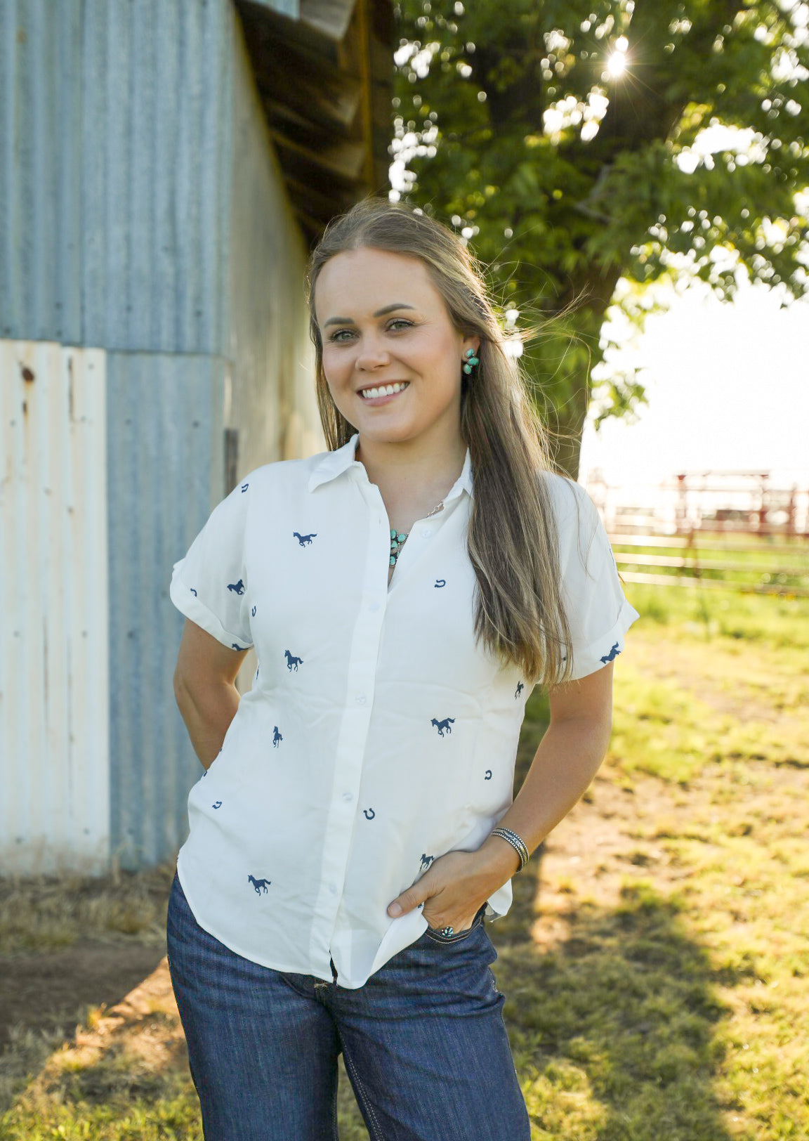 Wild & Lucky Top-Shirts-Crooked Horn Company, Online Women's Fashion Boutique in San Tan Valley, Arizona 85140