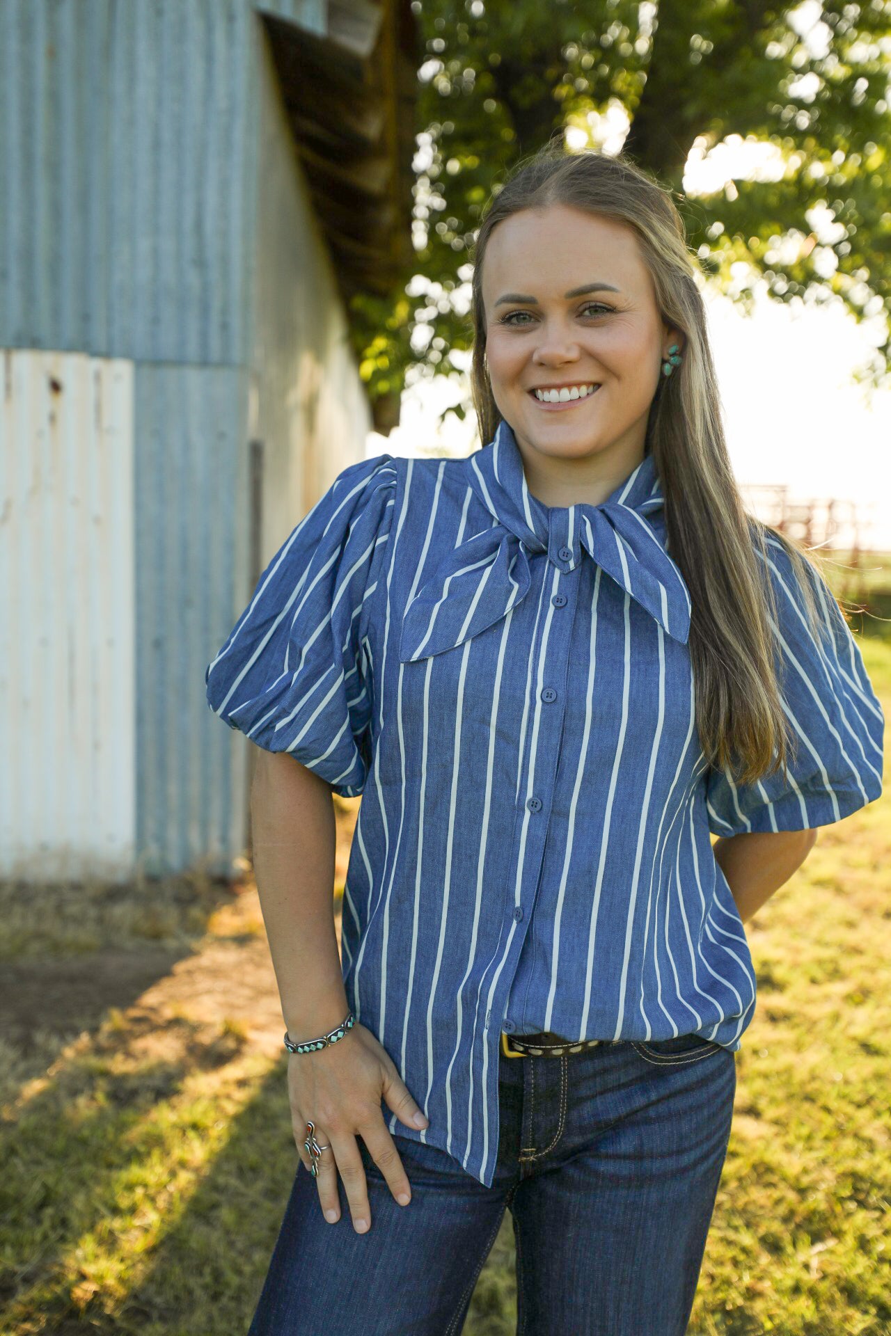 Presho Top-Shirts-Crooked Horn Company, Online Women's Fashion Boutique in San Tan Valley, Arizona 85140