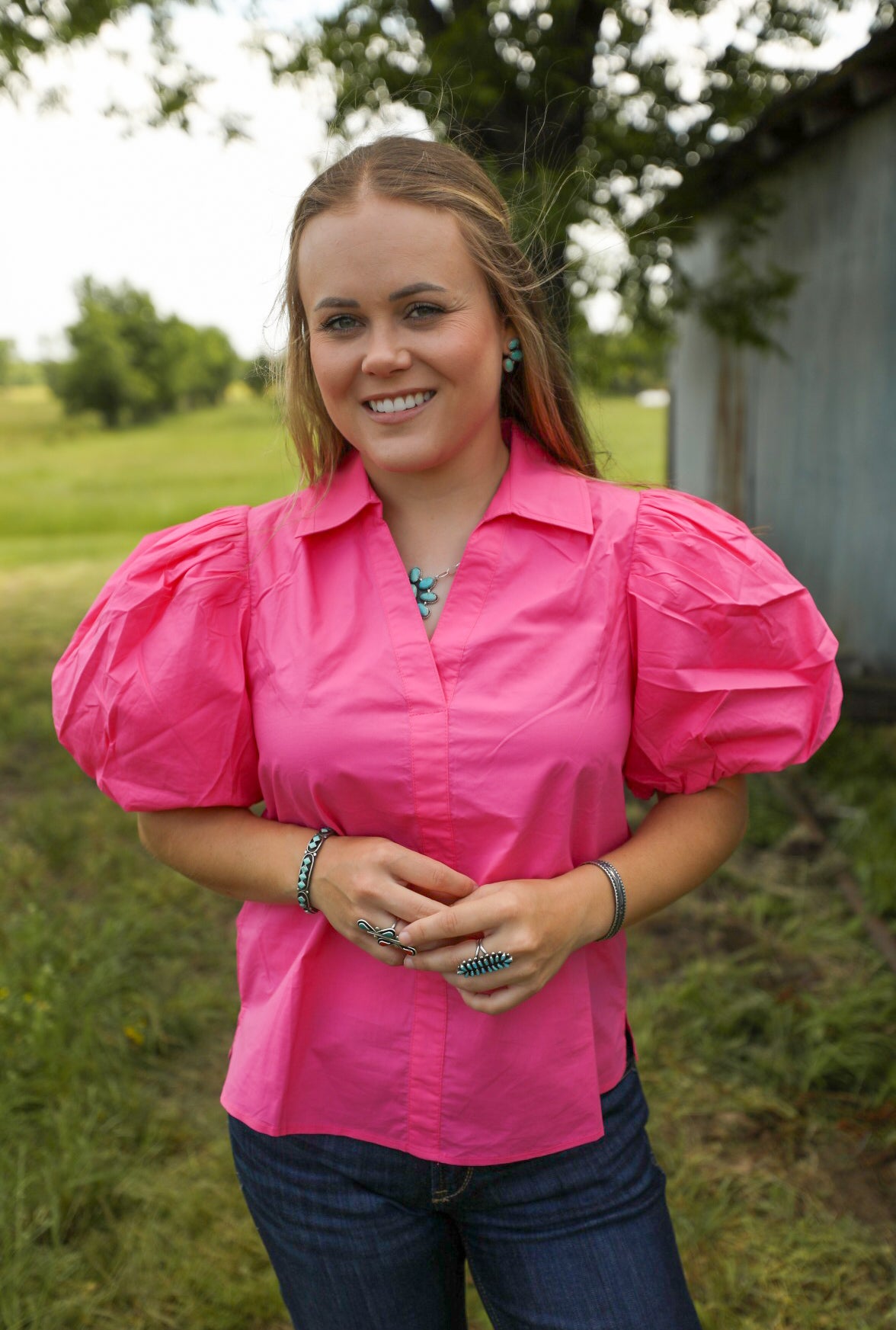 Oacoma Top-Shirts-Crooked Horn Company, Online Women's Fashion Boutique in San Tan Valley, Arizona 85140