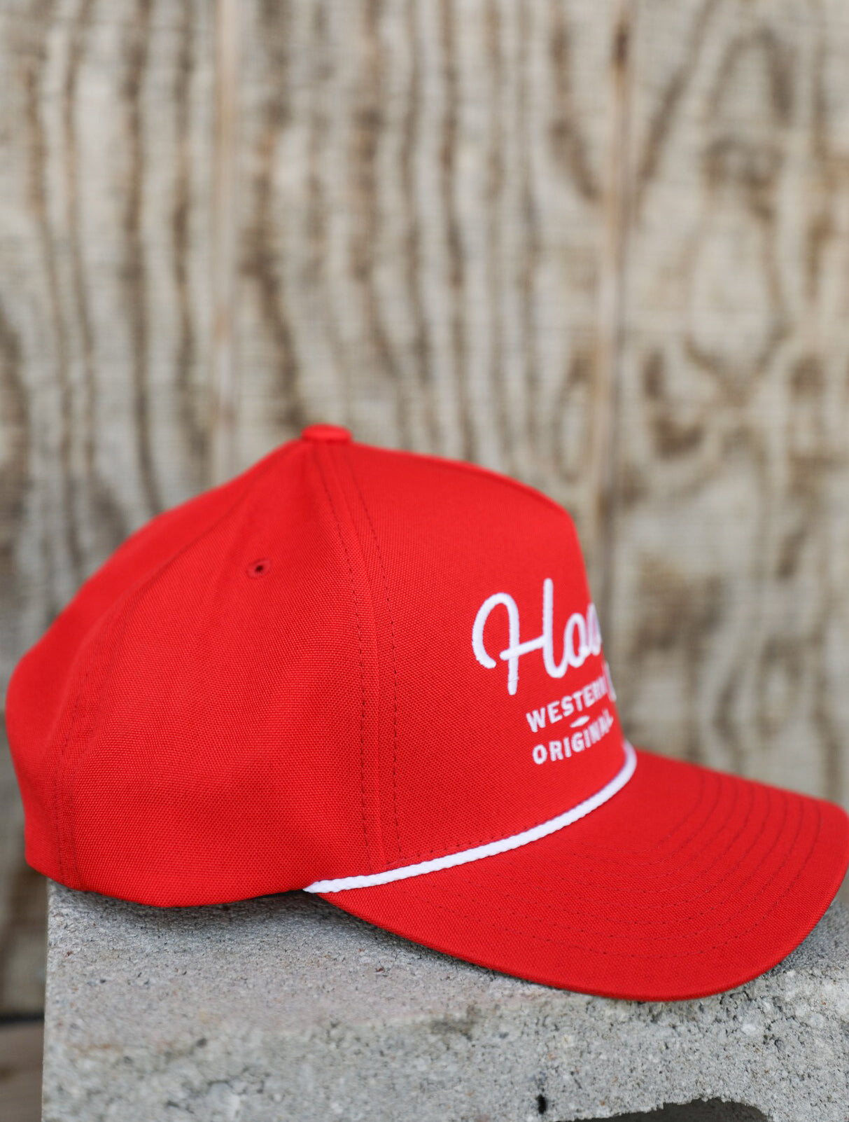 OG Red Hat-Accessories-Crooked Horn Company, Online Women's Fashion Boutique in San Tan Valley, Arizona 85140