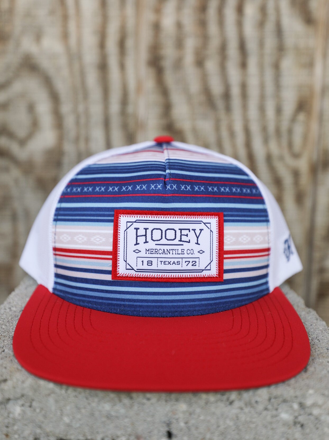 Doc Navy Serape Hat-Accessories-Crooked Horn Company, Online Women's Fashion Boutique in San Tan Valley, Arizona 85140