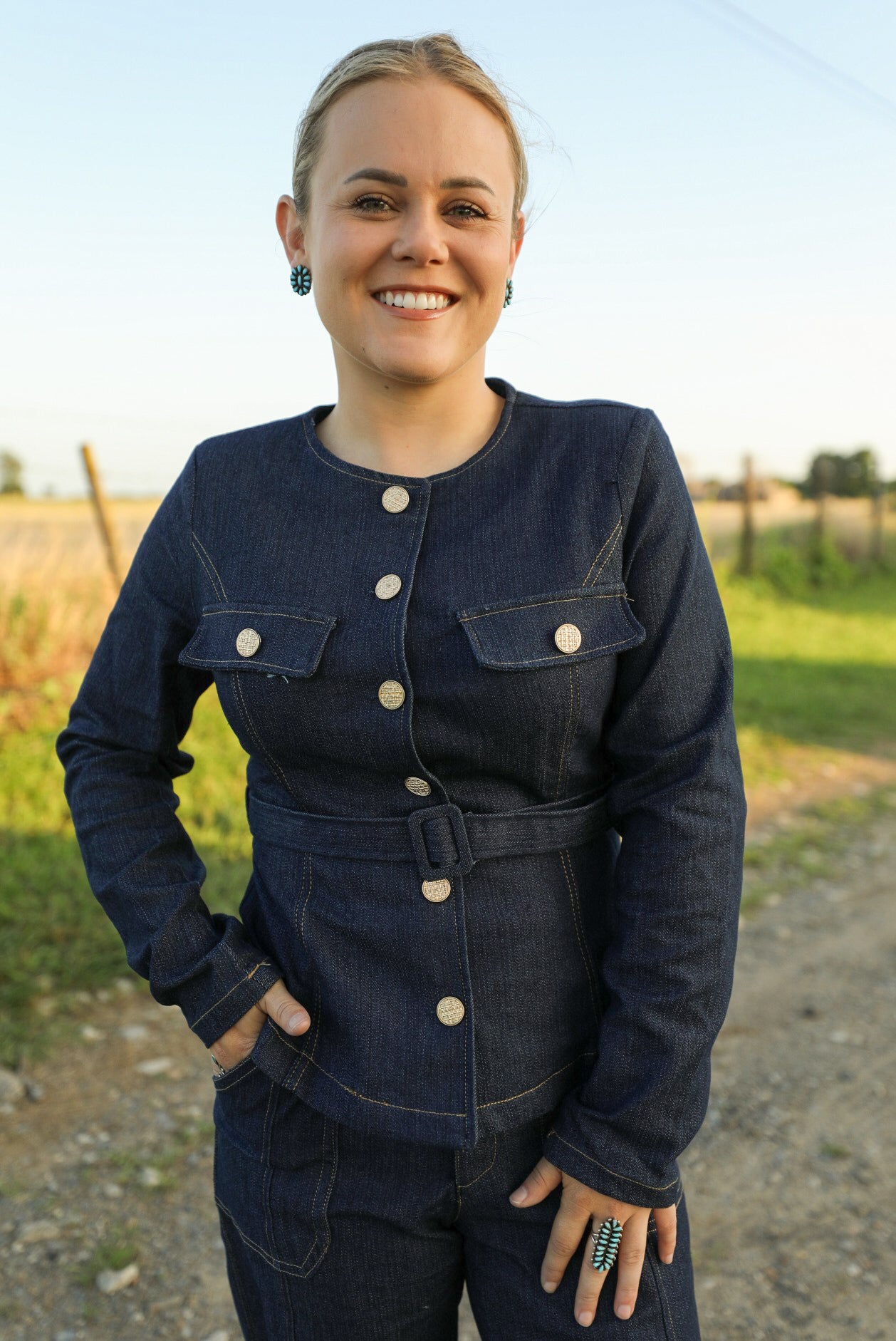 Faith Blazer & Pant Set-Jacket-Crooked Horn Company, Online Women's Fashion Boutique in San Tan Valley, Arizona 85140