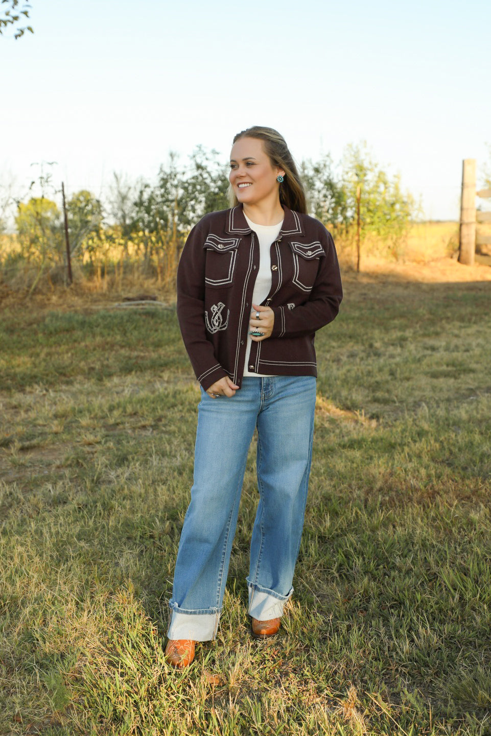 Desert Cowboy Sweater-Jacket-Crooked Horn Company, Online Women's Fashion Boutique in San Tan Valley, Arizona 85140