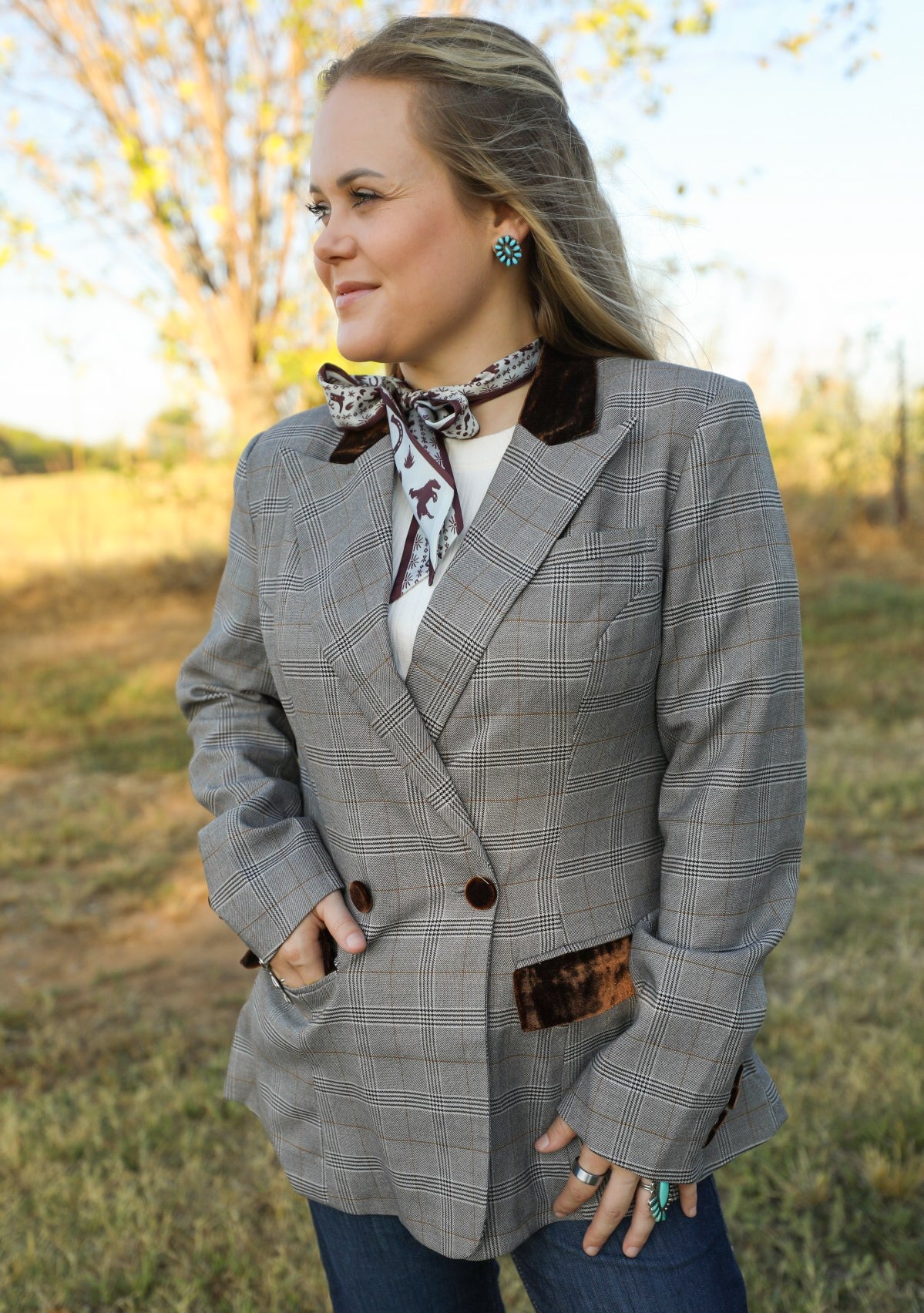 Willow Lake Blazer-Jacket-Crooked Horn Company, Online Women's Fashion Boutique in San Tan Valley, Arizona 85140