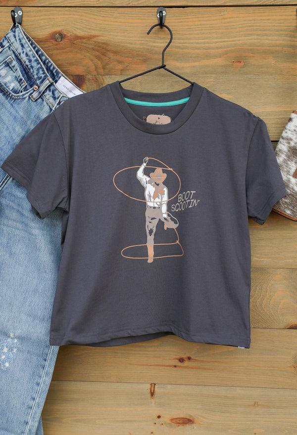 Boot Scootin' Tee-Graphic Tee-Crooked Horn Company, Online Women's Fashion Boutique in San Tan Valley, Arizona 85140